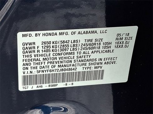 Used 2018 Honda Pilot EX-L image 27