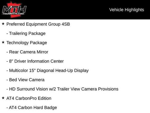 Used 2021 GMC Sierra 1500 AT4 w/ AT4 Carbonpro Edition AWD/4WD image 24