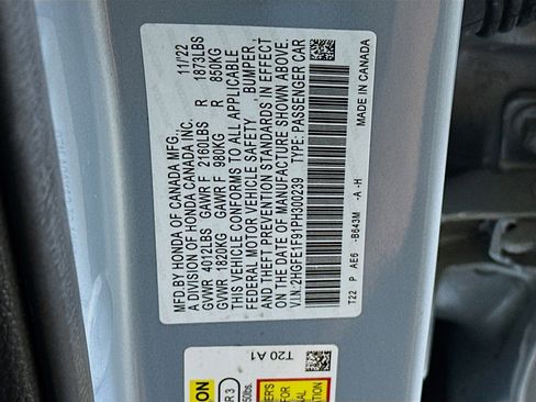 Used 2023 Honda Civic Touring image 12