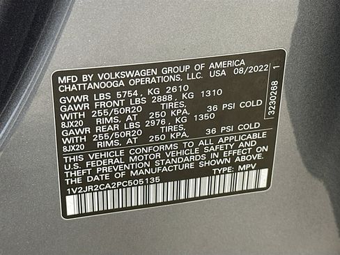 Used 2023 Volkswagen Atlas SE image 33