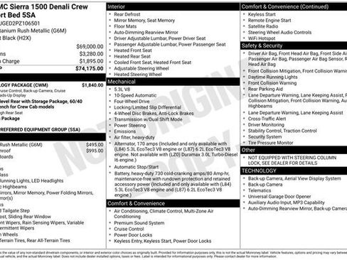 Used 2023 GMC Sierra 1500 Denali w/ Technology Package AWD/4WD image 25