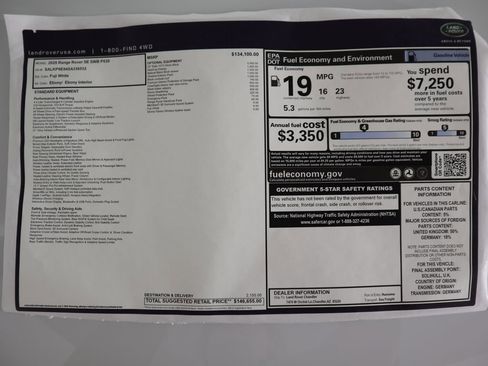 New 2025 Land Rover Range Rover SE image 9