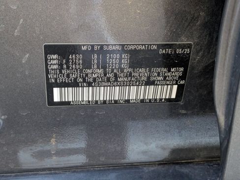 Used 2025 Subaru Legacy Premium AWD/4WD image 28