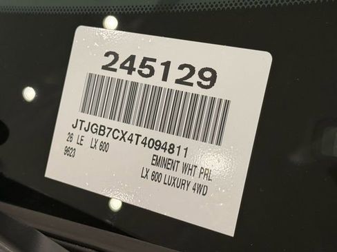 New 2026 Lexus LX 600 4WD w/ Luxury Package image 25