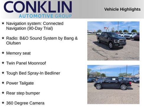 Used 2021 Ford F150 Platinum w/ Equipment Group 701A High image 4