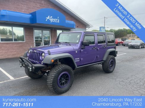 Used 2017 Jeep Wrangler Unlimited Sport w/ Quick Order Package 24S AWD/4WD image 1