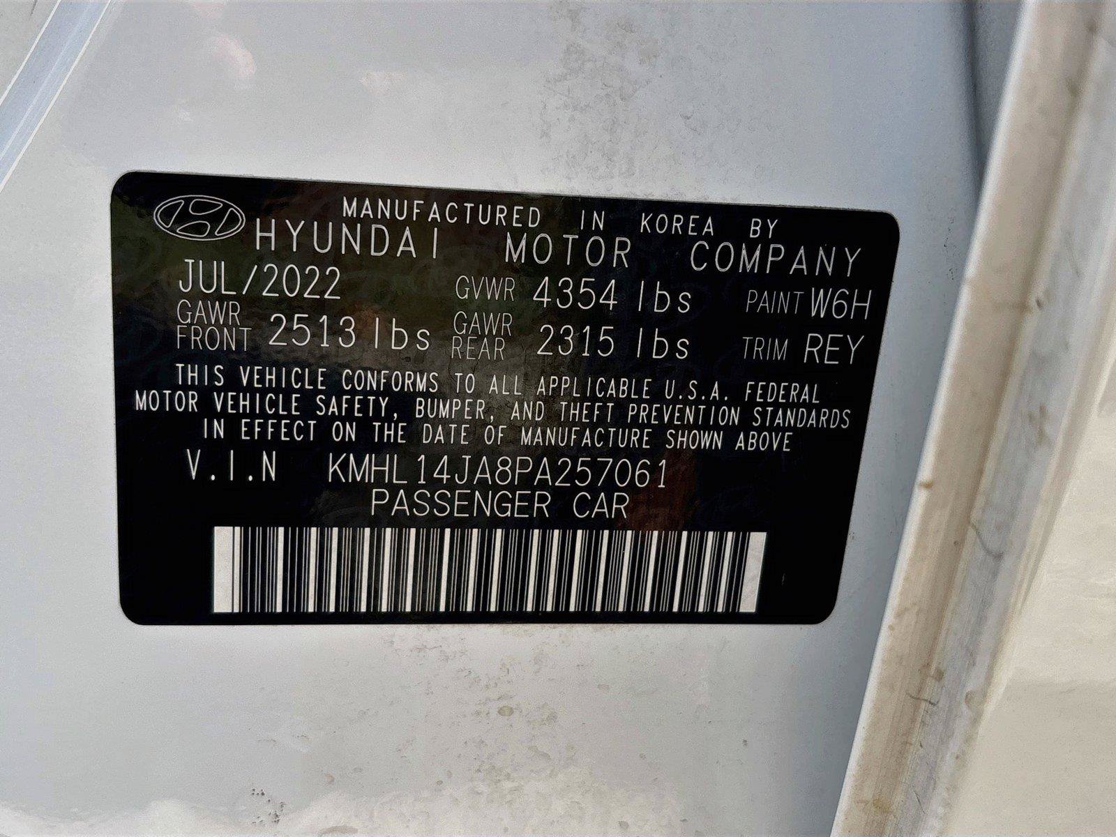 Used 2023 Hyundai Sonata SEL w/ Convenience Package FWD image 18