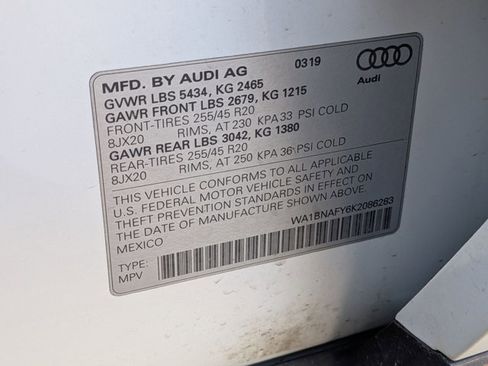 Used 2019 Audi Q5 2.0T Premium Plus w/ Premium Plus Package AWD/4WD image 18