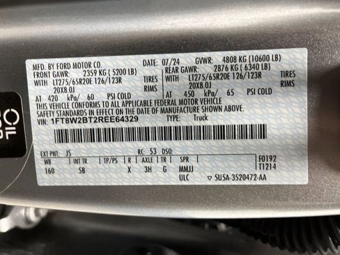 Used 2024 Ford F250 Lariat w/ Lariat Ultimate Package image 46