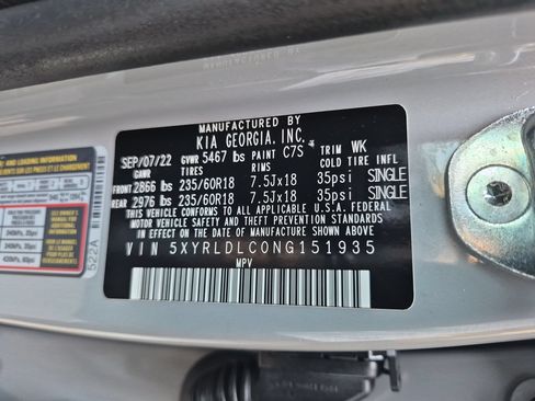 Used 2022 Kia Sorento S w/ Panoramic Sunroof Package AWD/4WD image 36