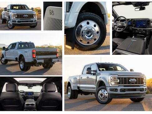 Used 2025 Ford F450 Platinum w/ FX4 Off-Road Package AWD/4WD image 2