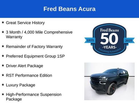 Used 2023 Chevrolet Tahoe RST w/ RST Performance Edition AWD/4WD image 3