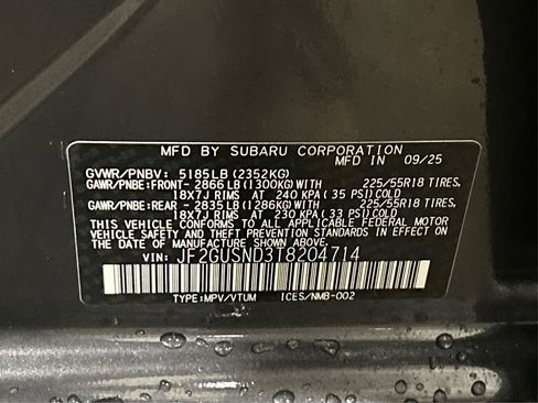 New 2026 Subaru Crosstrek 2.5i Limited w/ Crosstrek Mirror Package image 16