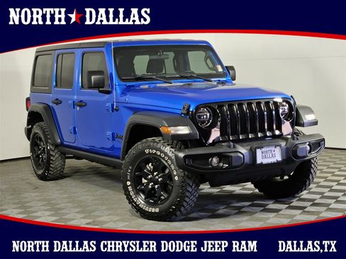 Used 2021 Jeep Wrangler Unlimited Sport image 1
