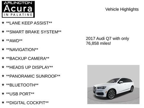 Used 2017 Audi Q7 3.0T Prestige AWD/4WD image 7