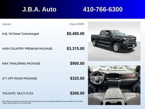 Used 2024 Chevrolet Silverado 2500 High Country w/ High Country Premium Package image 5