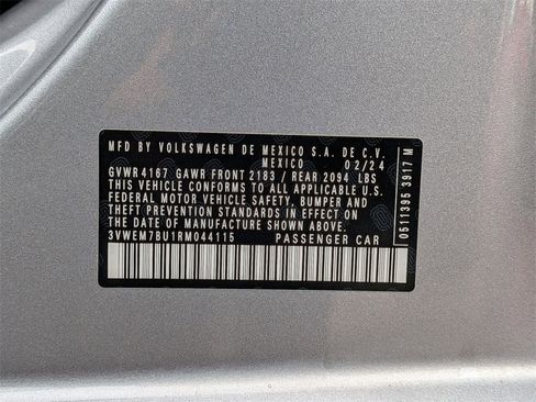 Used 2024 Volkswagen Jetta SE image 37