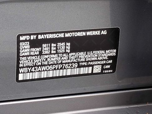 Used 2023 BMW i4 eDrive35 w/ Premium Package RWD image 38
