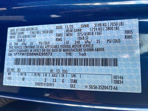 Certified 2022 Ford F150 XL w/ STX Appearance Package image 57