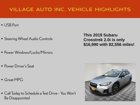 Used 2019 Subaru Crosstrek 2.0i image 7