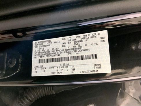 Used 2023 Ford F150 Platinum w/ Equipment Group 701A High AWD/4WD image 32