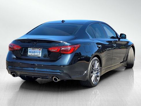 Used 2023 INFINITI Q50 Red Sport 400 w/ Black Opal Edition RWD image 4
