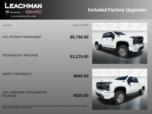 Used 2023 Chevrolet Silverado 2500 High Country w/ Technology Package AWD/4WD image 11