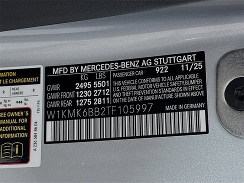 New 2026 Mercedes-Benz CLE 450 4MATIC Cabriolet image 33