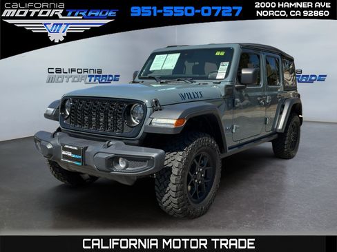 Used 2025 Jeep Wrangler Unlimited Sport S 4xe AWD/4WD image 1