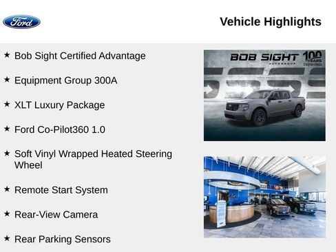 New 2025 Ford Maverick XLT w/ XLT Luxury Package image 2