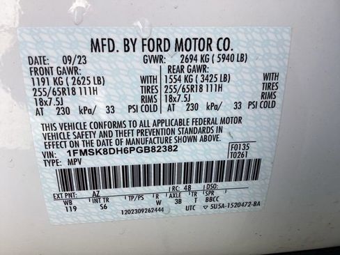 Used 2023 Ford Explorer XLT w/ Equipment Group 202A AWD/4WD image 38