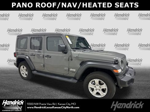 Used 2021 Jeep Wrangler Unlimited Sport w/ Sun And Sound Package image 1