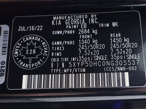 Used 2022 Kia Telluride SX image 64