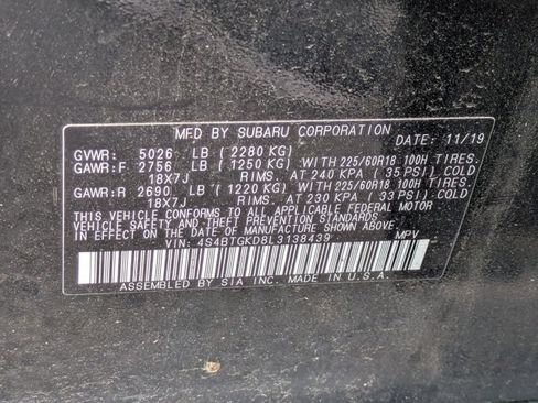 Used 2020 Subaru Outback Onyx Edition XT w/ Popular Package #2 AWD/4WD image 16