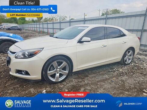 Used 2014 Chevrolet Malibu LTZ FWD image 1