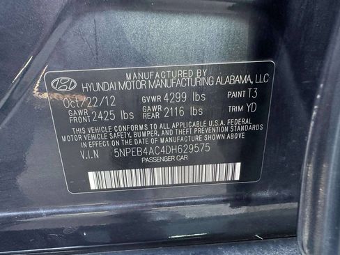 Used 2013 Hyundai Sonata GLS w/ Popular Equipment Pkg FWD image 27