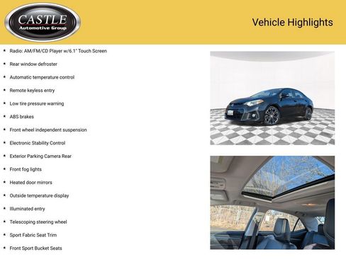 Used 2016 Toyota Corolla S image 4