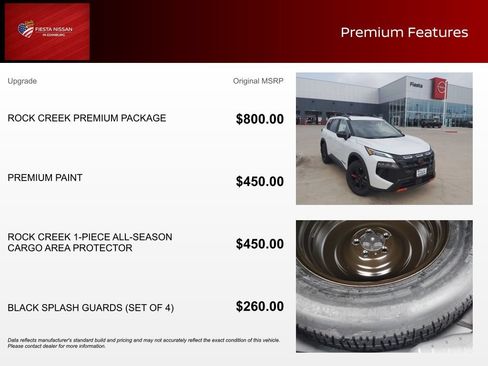 New 2026 Nissan Rogue SV w/ Rock Creek Premium Package AWD/4WD image 3