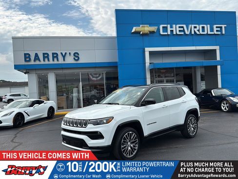 Used 2022 Jeep Compass Limited w/ Elite Group AWD/4WD image 1