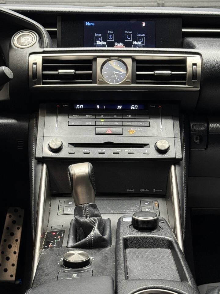 Used 2016 Lexus IS 200t w/ F Sport Package RWD image 19