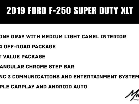 Used 2019 Ford F250 XLT w/ XLT Value Package AWD/4WD image 2