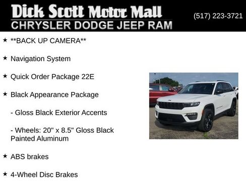 Used 2025 Jeep Grand Cherokee Limited w/ Black Appearance Package AWD/4WD image 16