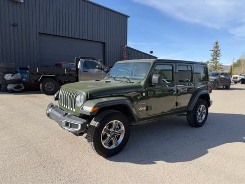 Used 2023 Jeep Wrangler Unlimited Sahara AWD/4WD image 2