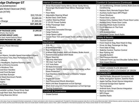 Used 2021 Dodge Challenger GT w/ Blacktop Package image 17