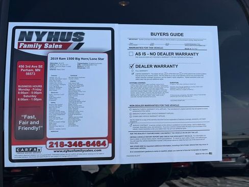 Used 2019 RAM 1500 Big Horn AWD/4WD image 45