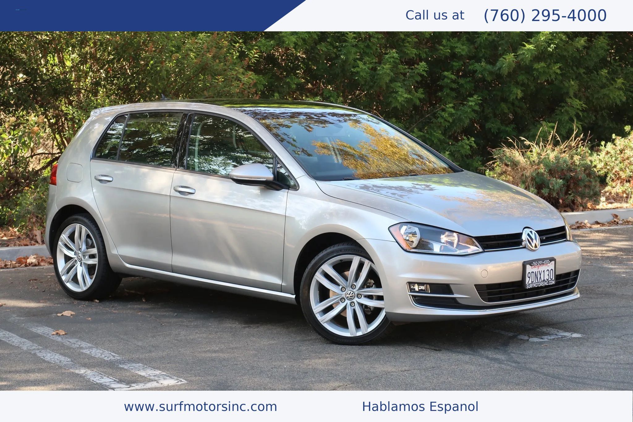 Used 2015 Volkswagen Golf SEL FWD image 1