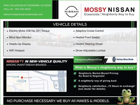 Used 2024 Nissan Ariya FWD image 3