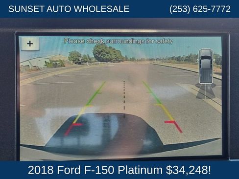 Used 2018 Ford F150 Platinum w/ Max Trailer Tow Package AWD/4WD image 33