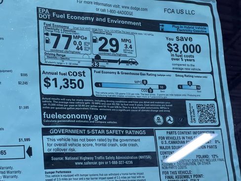 Used 2024 Dodge Hornet R/T Plus w/ Tech Pack Plus w/o Parking image 17