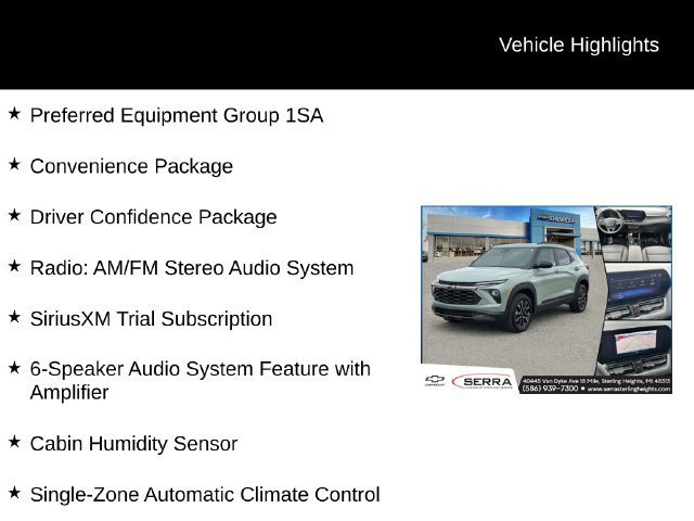 Used 2025 Chevrolet TrailBlazer ACTIV w/ Convenience Package AWD/4WD image 4